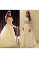 A-Line Lace Long Sleeves Wedding Dresses Bridal Gowns 3030308