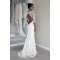 Mermaid 3/4 Length Sleeves Lace Wedding Dresses Bridal Gowns 3030315