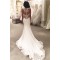 Mermaid Lace Sleeveless Wedding Dresses Bridal Gowns 3030318